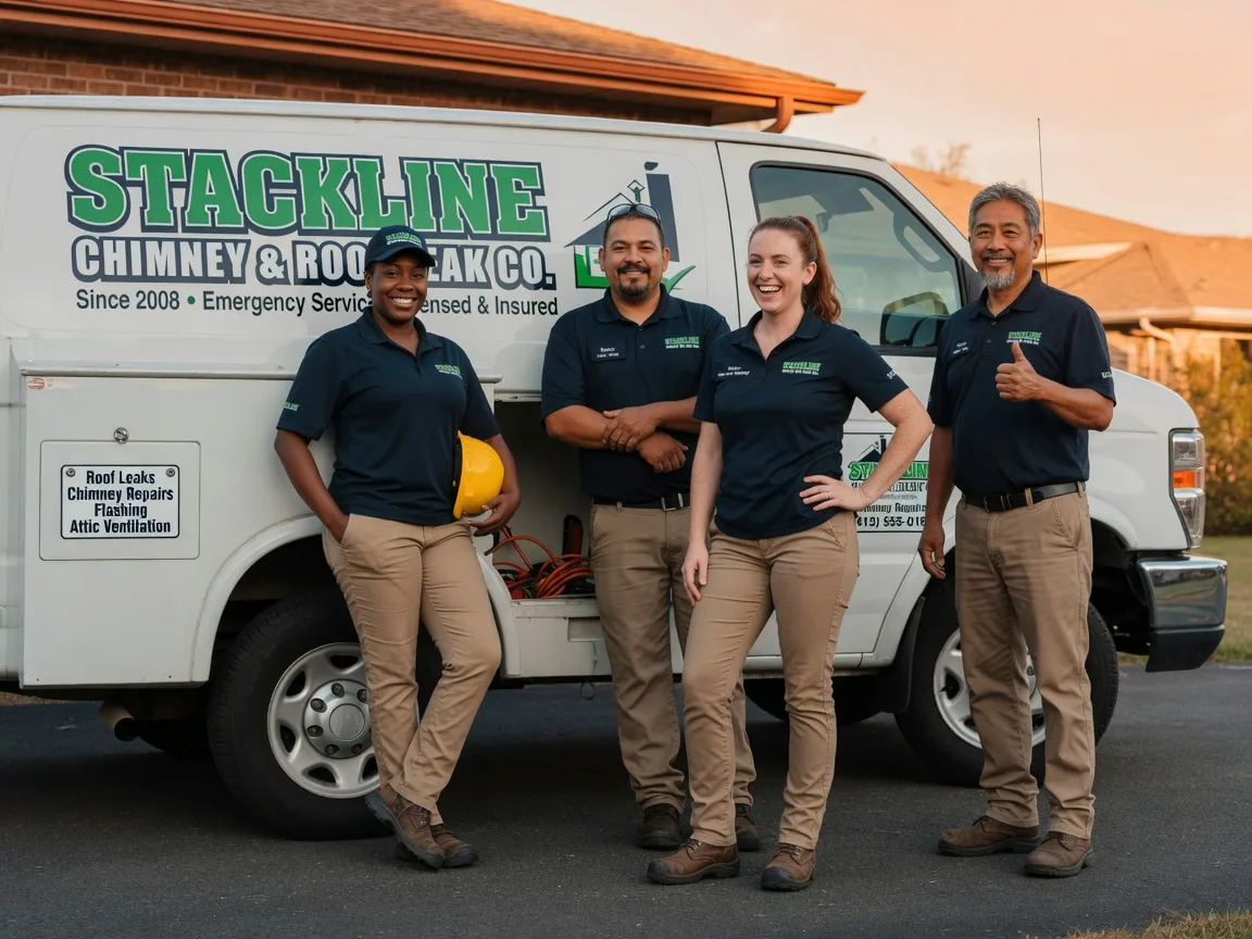 Chimney flashing repair company in Burns, WY